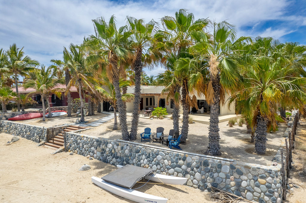 Aerial view of property